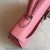 Hermes Kelly Mini II Handmade Bag In Rose Confetti Epsom Leather