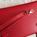 Hermes Kelly Mini II Handmade Bag In Red Epsom Leather