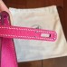 Hermes Kelly Mini II Handmade Bag In Rose Tyrien Epsom Leather