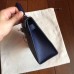 Hermes Kelly Mini II Handmade Bag In Sapphire Epsom Leather