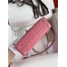 Hermes Kelly Mini II Handmade Bag In Terre Cutie Ostrich Leather