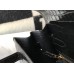 Hermes Kelly 25cm Handmade Bag In Black Embossed Crocodile Leather