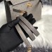 Hermes Kelly 25cm Handmade Bag In Gris Asphalt Ostrich Skin