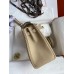Hermes Kelly Retourne 25 Handmade Bag In Trench Clemence Leather