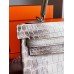 Hermes Kelly Retourne 25 Handmade Bag In Himalaya Crocodile Niloticus Skin