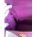 Hermes Kelly Sellier 25 Handmade Bag In Anemone Epsom Calfskin