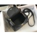 Hermes Lindy Mini Bag In Black Clemence Leather GHW