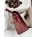 Hermes Kelly Sellier 25 Handmade Bag In Bordeaux Epsom Calfskin