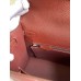 Hermes Kelly Sellier 25 Handmade Bag In Bordeaux Epsom Calfskin