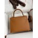 Hermes Kelly Sellier 25 Handmade Bag In Gold Epsom Calfskin