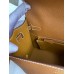 Hermes Kelly Sellier 25 Handmade Bag In Gold Epsom Calfskin