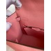 Hermes Kelly Sellier 25 Handmade Bag In Rose Confetti Epsom Calfskin