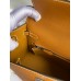 Hermes Kelly Sellier 25 Handmade Bag In Toffee Epsom Calfskin