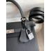 Hermes Kelly Retourne 25 Handmade Bag In Black Swift Calfskin