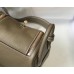 Hermes Lindy Mini Bag In Taupe Clemence Leather GHW