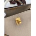 Hermes Kelly Sellier 25 Bicolor Bag in Trench and Craie Epsom Calfskin