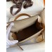 Hermes Kelly Sellier 25 Bicolor Bag in Trench and Gold Epsom Calfskin