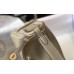 Hermes Lindy Mini Bag In Tourterelle Clemence Leather GHW