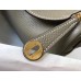 Hermes Lindy Mini Bag In Tourterelle Clemence Leather GHW