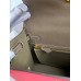 Hermes Kelly Sellier 25 Bicolor Bag in Rose Extremea nd Taupe Epsom Calfskin