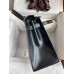 Hermes Kelly Sellier 28 Handmade Bag In Black Box Calfskin