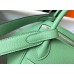 Hermes Lindy Mini Bag In Vert Criquet Clemence Leather GHW
