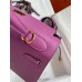 Hermes Kelly Sellier 28 Handmade Bag In Anemone Epsom Calfskin
