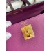 Hermes Kelly Sellier 28 Handmade Bag In Anemone Epsom Calfskin