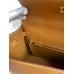 Hermes Kelly Sellier 28 Handmade Bag In Gold Epsom Calfskin