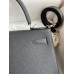 Hermes Kelly Sellier 28 Handmade Bag In Black Epsom Calfskin