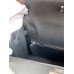 Hermes Kelly Sellier 28 Handmade Bag In Black Epsom Calfskin