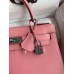 Hermes Kelly Sellier 28 Handmade Bag In Rose Confetti Epsom Calfskin