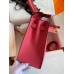 Hermes Kelly Sellier 28 Handmade Bag In Rose Lipstick Epsom Calfskin