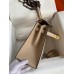 Hermes Kelly Sellier 28 Handmade Bag In Trench Epsom Calfskin
