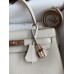 Hermes Kelly Sellier 28 Handmade Bag In Craie Evercolor Calfskin