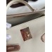 Hermes Kelly Sellier 28 Handmade Bag In Craie Evercolor Calfskin