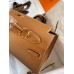 Hermes Kelly Sellier 32 Handmade Bag In Gold Epsom Calfskin