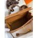 Hermes Kelly Sellier 32 Handmade Bag In Gold Epsom Calfskin