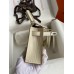 Hermes Kelly Mini II Sellier Handmade Bag In Beton Matte Alligator Leather