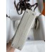 Hermes Kelly Mini II Sellier Handmade Bag In Grey Matte Alligator Leather