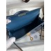 Hermes Kelly Mini II Sellier Handmade Bag In Colvert Shiny Alligator Leather