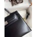Hermes Kelly Mini II Sellier Handmade Bag In Black Box Calfskin