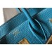 Hermes Birkin 25cm Bag In Blue Jean Clemence Leather GHW