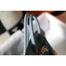 Hermes Birkin 25cm Bag In Blue Lin Clemence Leather GHW