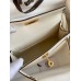 Hermes Kelly Mini II Sellier Handmade Bag In Nata Epsom Calfskin