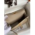 Hermes Kelly Mini II Sellier Handmade Bag In Trench Epsom Calfskin