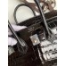 Hermes Birkin 25 Retourne Handmade Bag In Black Shiny Alligator Leather