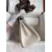 Hermes HSS Birkin 25 Bicolor Bag in Craie and Gris Asphalt Epsom Calfskin