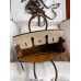 Hermes HSS Birkin 25 Bicolor Bag in Trench and Gold Epsom Calfskin