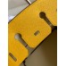 Hermes HSS Birkin 25 Bicolor Bag in Jaune dor and Craie Epsom Calfskin
